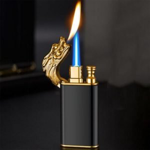 Dragon DOUBLE FIRE - Multiple Double Fire - Jet Flame & Windproof Lighter
